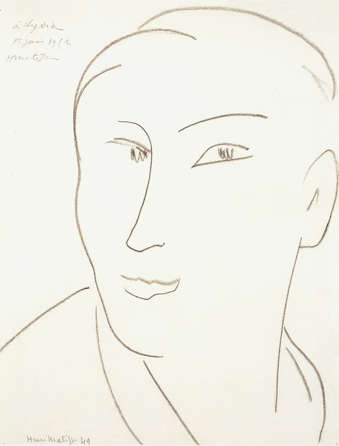 700x920 Henri Matisse Drawings - Matisse Sketches