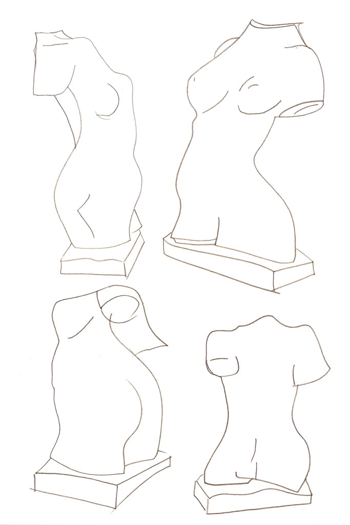 683x1024 Matisse Sketches 1 Was Umming And Erring For A While As - Matisse Sketches