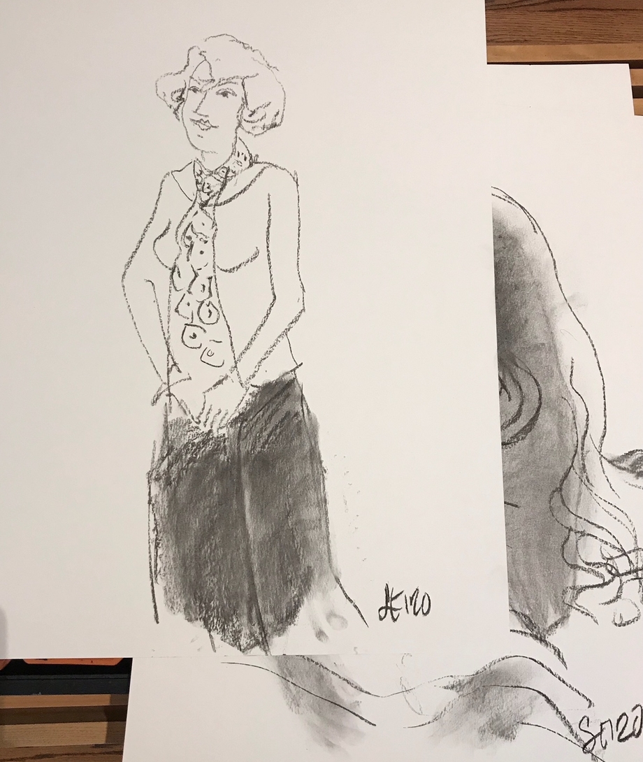 920x1090 Sketching Matisse Every Saturday Free With Admission - Matisse Sketches