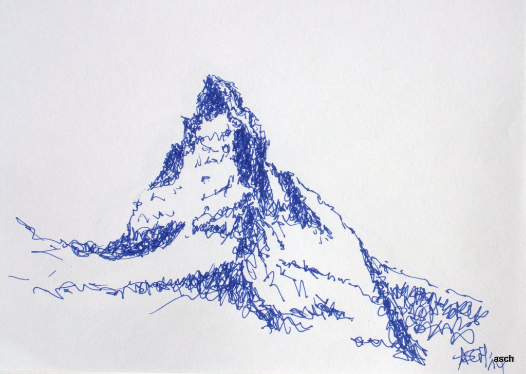 1024x729 Matterhorn - Matterhorn Sketch