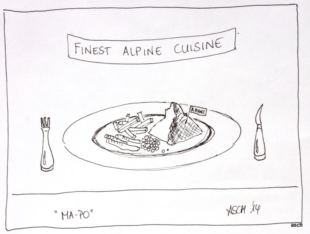 1024x771 Sketch 150 Matterhorns - Matterhorn Sketch