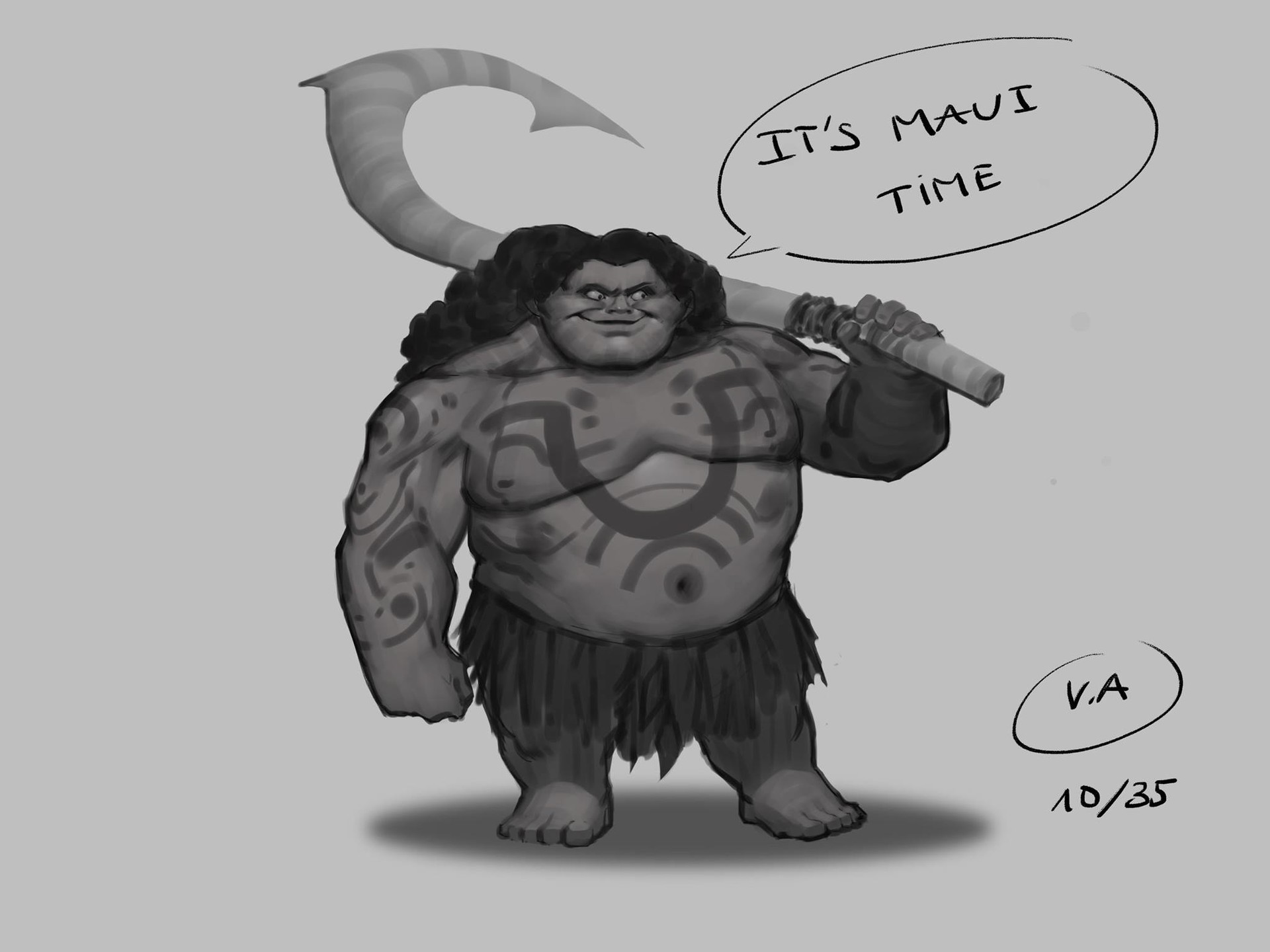 1920x1440 Anh Viet Nguyen - Maui Sketch