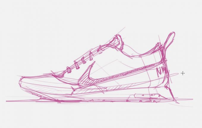 680x432 How To Draw A Nike Air Max With The Design Sketchbook Conceptkicks - Max Sketch