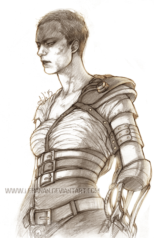 516x800 Mad Max Fury Road - Max Sketch
