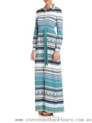 300x400 Order 100% Women Diane Von Furstenberg Dresses Amina Silk Maxi - Maxi Dress Sketch