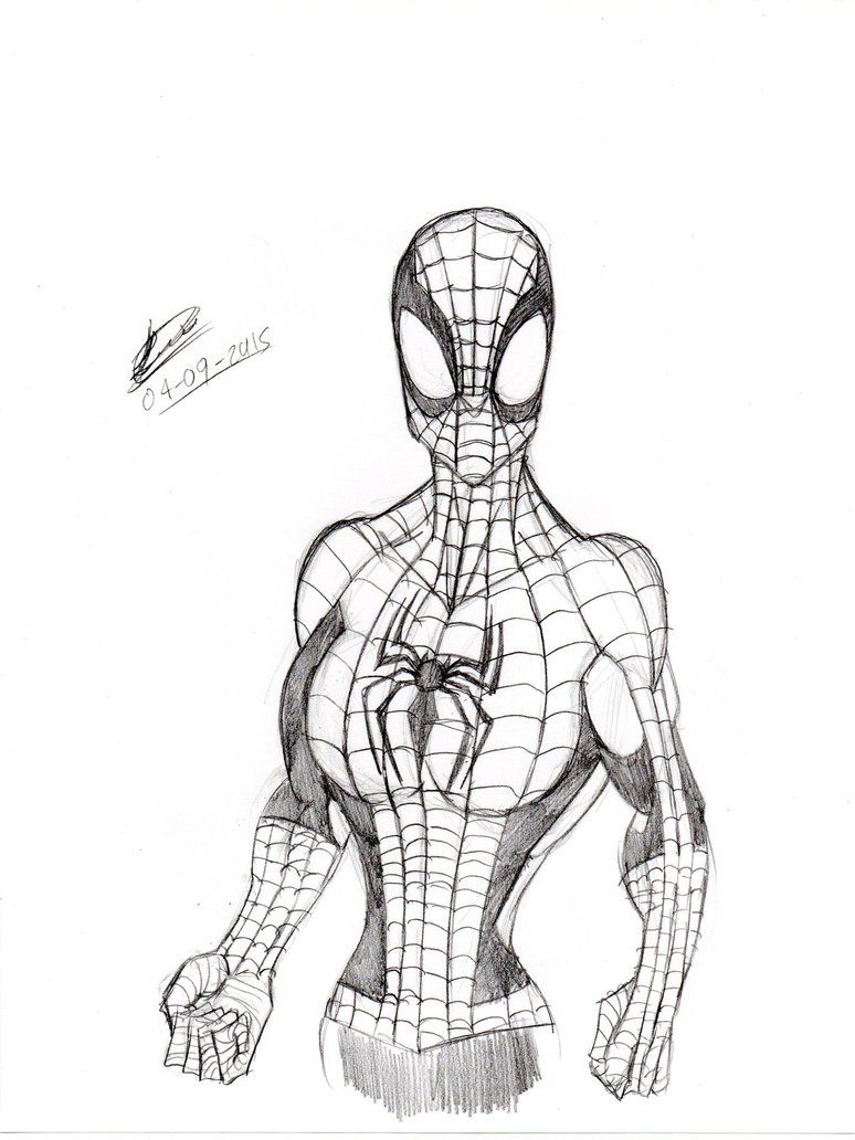 774x1032 Spiderwoman (Mayday Parker) By Superiorvenom99 - May Day Sketch