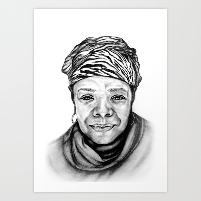 700x700 Maya Angelou - Maya Angelou Sketch
