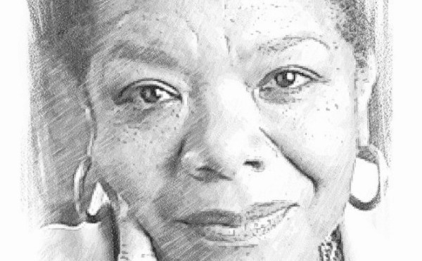 600x372 Tierno Siradiou Bah - Maya Angelou Sketch