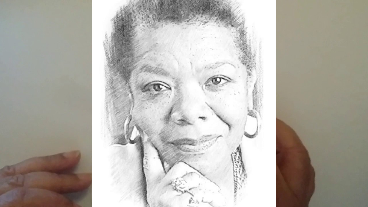 1280x720 Watch Me Draw [Maya Angelou] - Maya Angelou Sketch