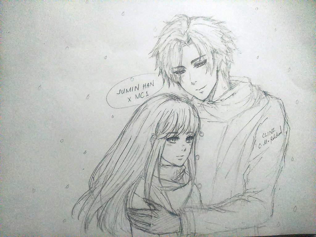 1024x768 Jumin Han X Mc Sketch By Roldanceline27 - Mc Sketch