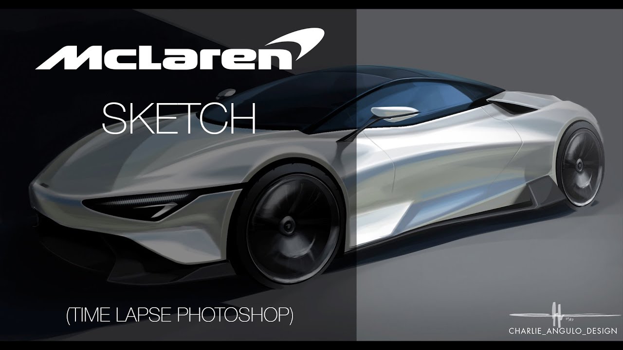 1280x720 The Photoshop [Episode 06] Mclaren Sketch - Mclaren Sketch