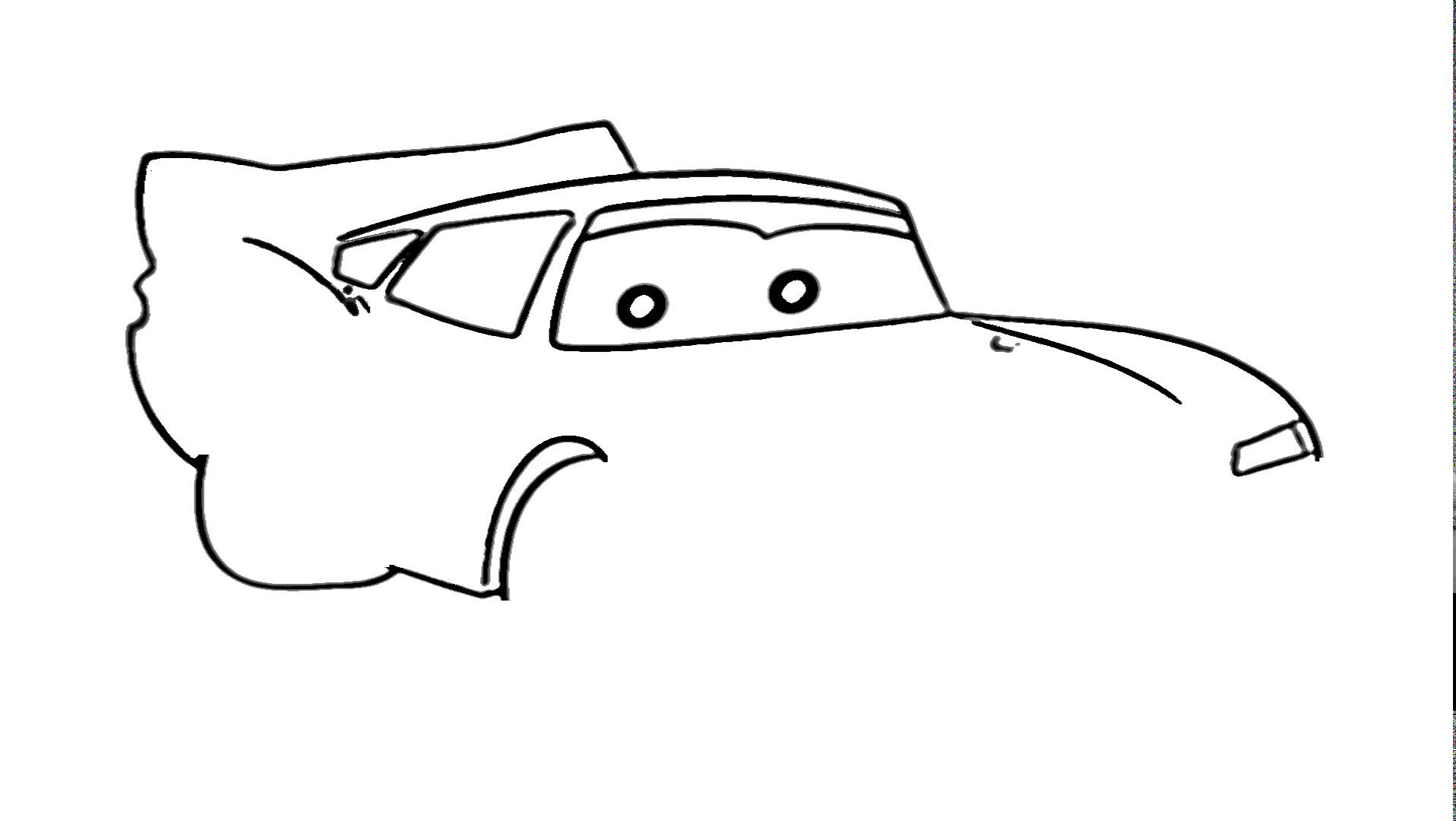 1916x1080 Lightning Mcqueen Drawing - Mcqueen Sketch