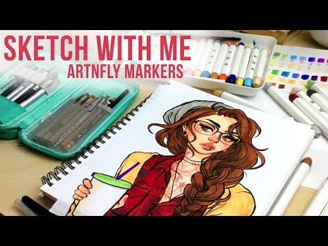 480x360 Sketch With Me Artnfly Marker Review Jacquelindeleon - Me Sketch