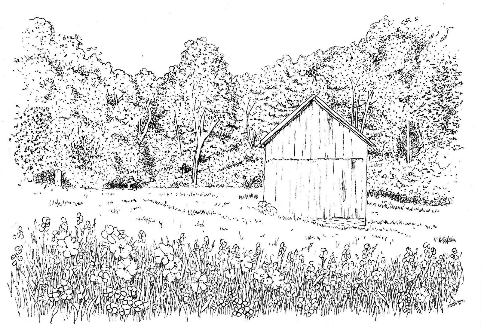 Meadow Sketch at Explore collection of Meadow Sketch