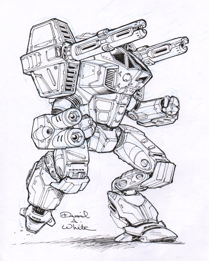 Mech Sketch at PaintingValley.com | Explore collection of Mech Sketch