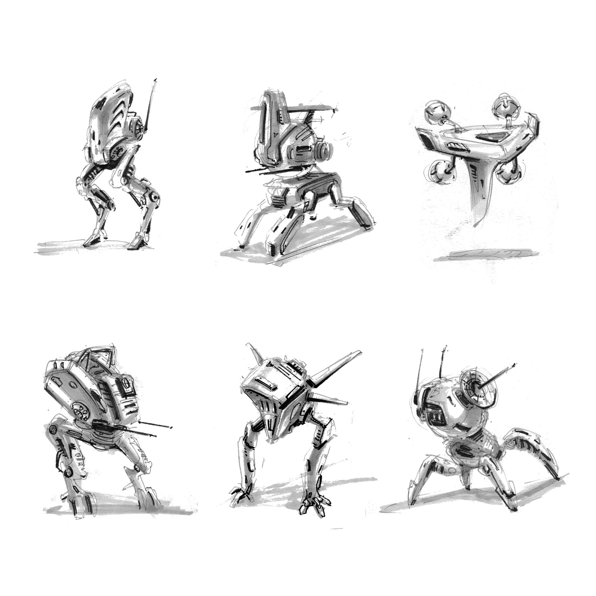 1920x1920 Peng Hao Jan - Mech Sketch