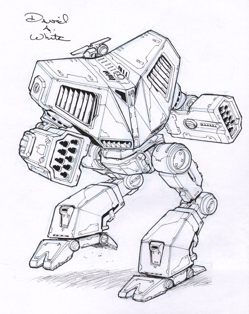 Mech Sketch at PaintingValley.com | Explore collection of Mech Sketch