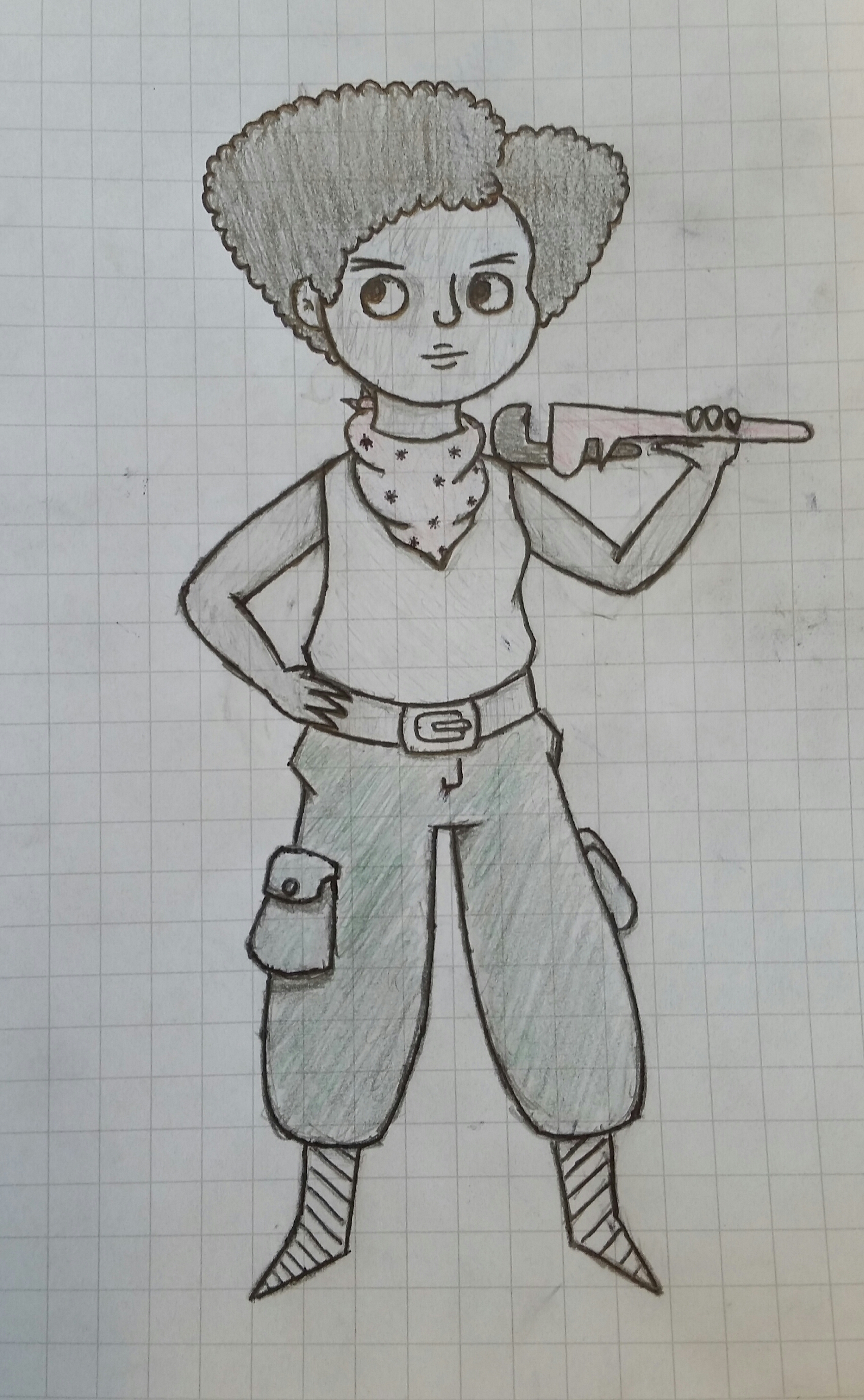 1695x2747 Mechanic - Mechanic Sketch