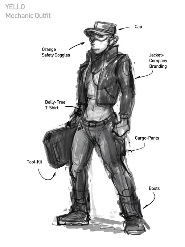 600x800 Yello - Mechanic Sketch