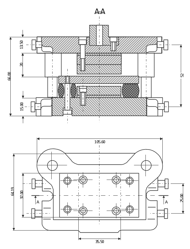 640x836 How To Create A Mechanical Diagram Technical Drawing Software - Mechanical Engineering Sketches
