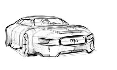 400x239 Audi Ideation Sketches By Andrew Konopatov Car Design And - Mechanical Engineering Sketches