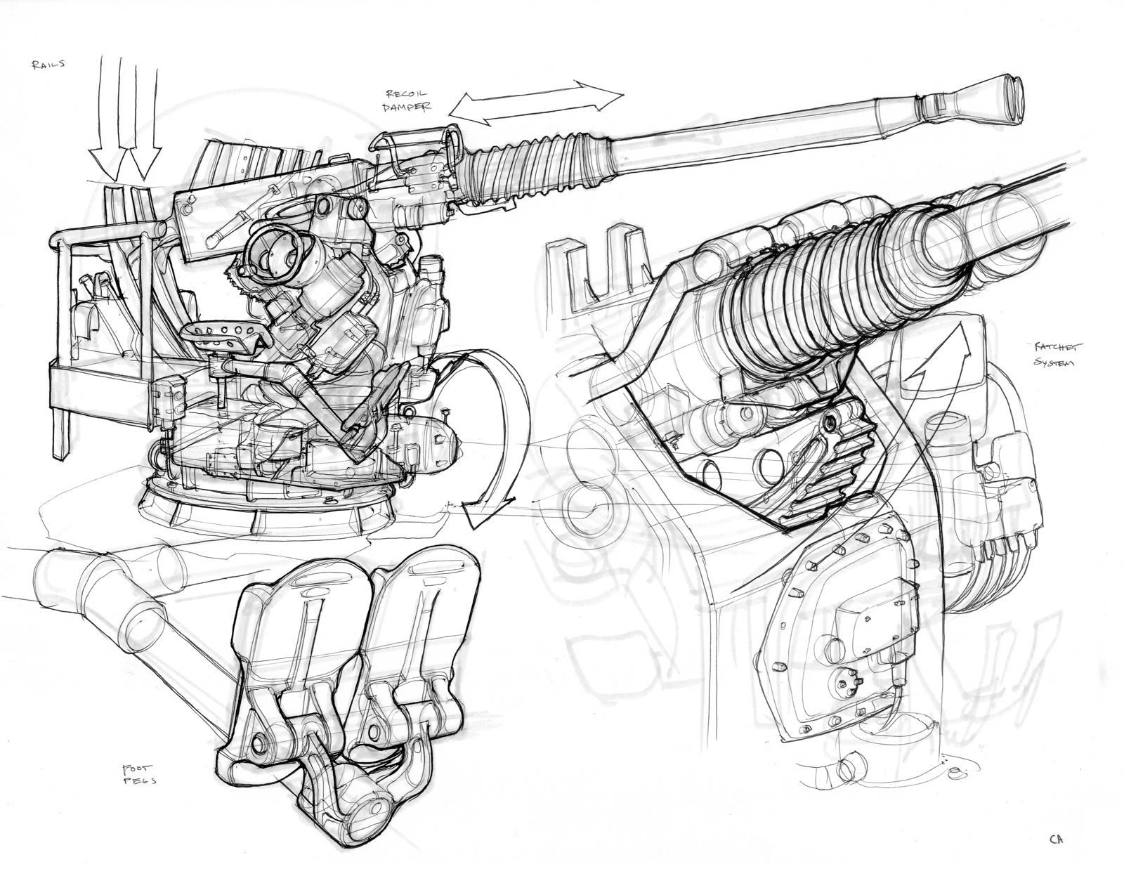1600x1237 Mechanical Engineering Drawing - Mechanical Sketch
