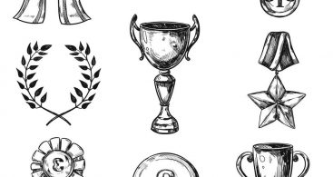 367x195 Medal Sketch Vector Free Vector Art, Images, Graphics Amp Clipart - Medal Sketch