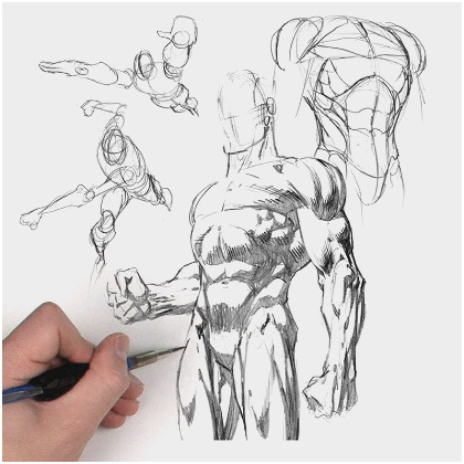 420x420 Human Anatomy Poses Beautiful Medical Diagram Human Body Stock S - Medical Body Sketch