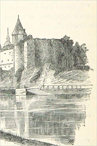 333x499 Journal Vintage Castle Sketch Fairy Tale Medieval Historical - Medieval Castle Sketch