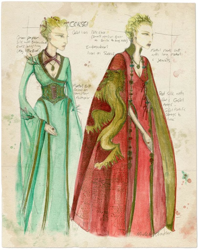 632x800 Individual Design Brief - Medieval Dress Sketches