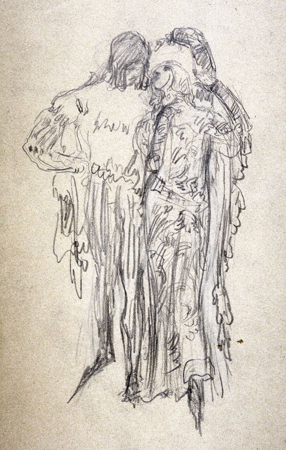 571x900 Couple In Medieval Dress] - Medieval Dress Sketches