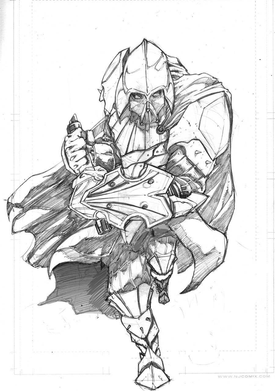 900x1280 Medieval Darth Vader Commission Sketch By Natej25 - Medieval Sketches