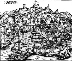 300x254 Republic Of Genoa - Medieval Town Sketch