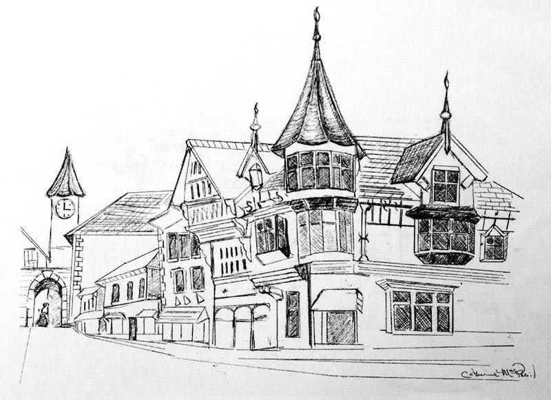 800x581 Huge Plans For Future Of Rosenvolk - Medieval Village Sketch