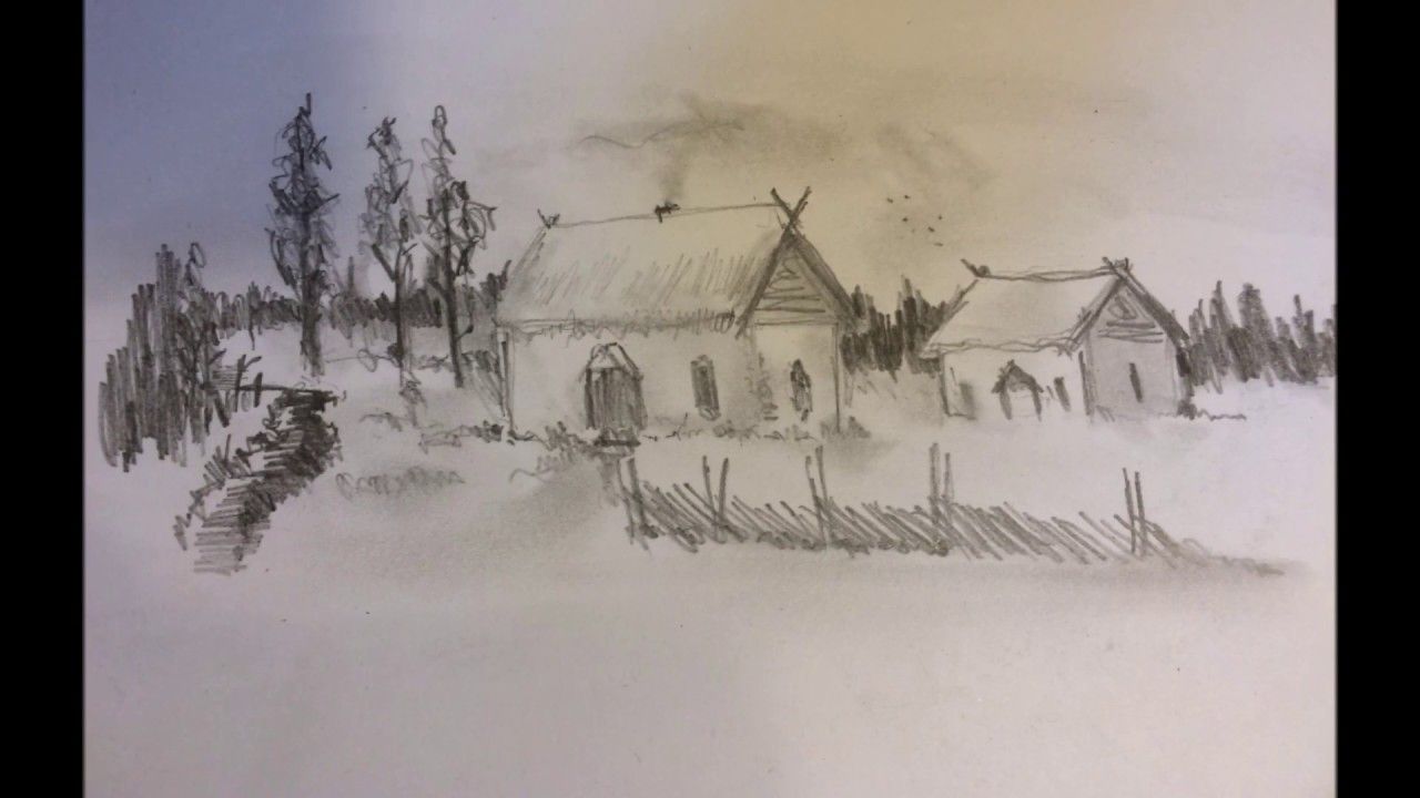 1280x720 A Quick Small Sketch Of A Medieval Village Vector - Medieval Village Sketch