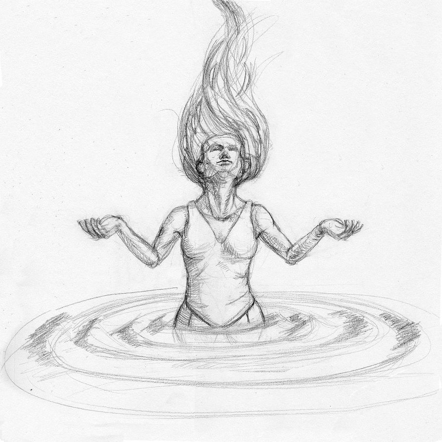 894x894 Meditation - Meditation Sketch