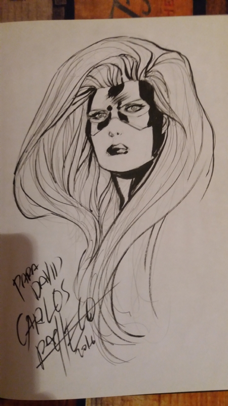 450x800 Medusa Sketch By Carlos Pacheco, In David David - Medusa Sketch