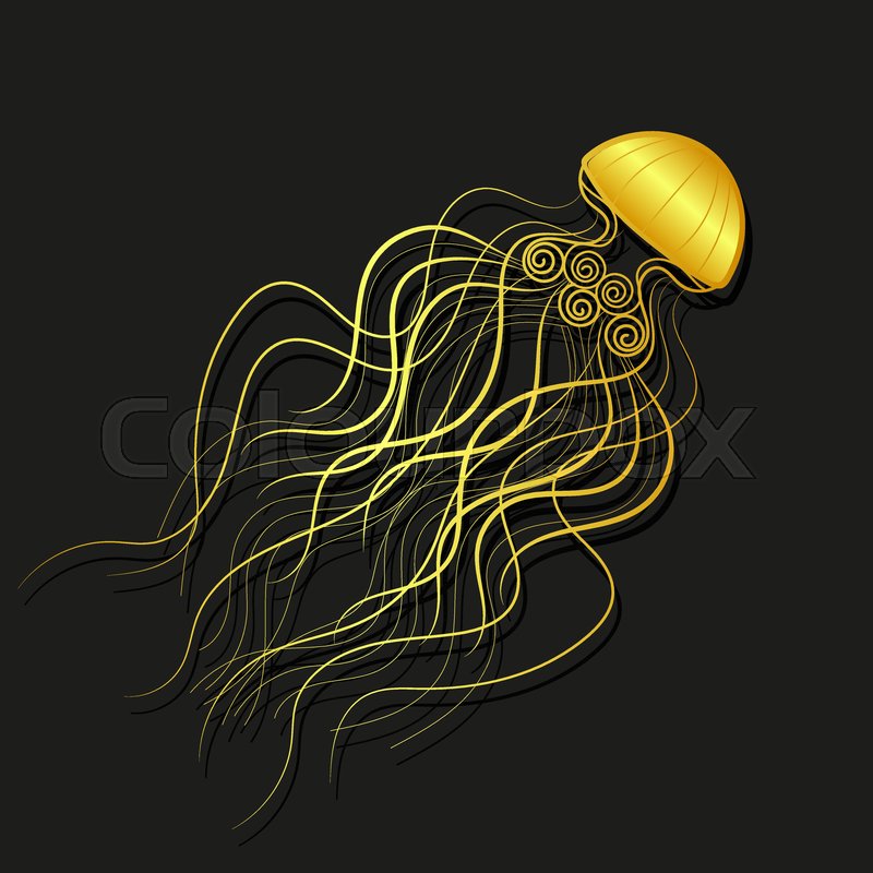 800x800 Medusa Sketch On Black Background Vector Illustration Stock - Medusa Sketch