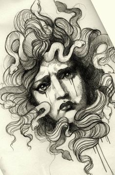 236x359 130 Best Medusa Tattoo Images Design Tattoos - Medusa Tattoo Sketch