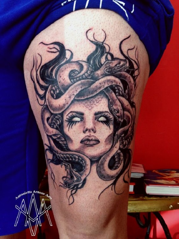 600x800 60 Medusa Tattoo Designs - Medusa Tattoo Sketch