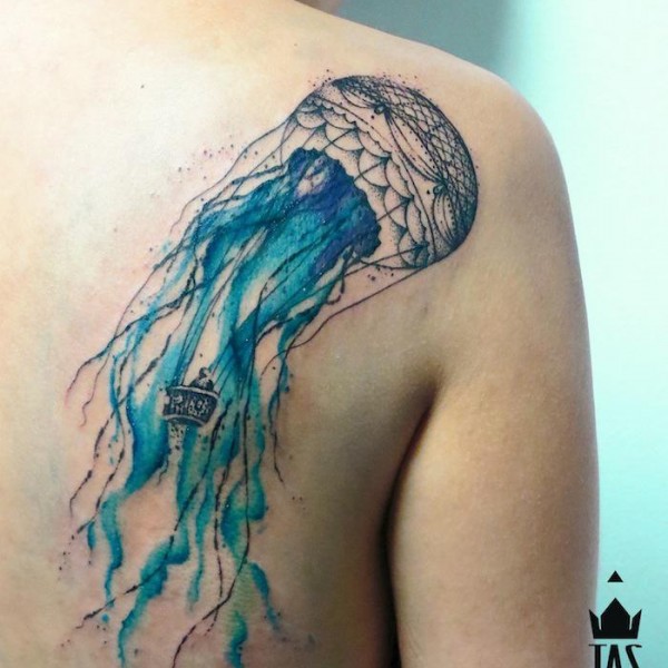600x600 Blue Medusa Tattoo - Medusa Tattoo Sketch