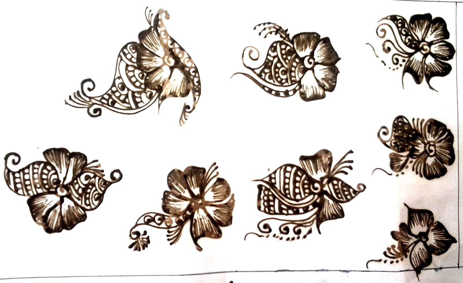 1600x980 Mehandi Mania Beautiful And Simple Mehandi Designs For Beginners - Mehndi Design Sketch