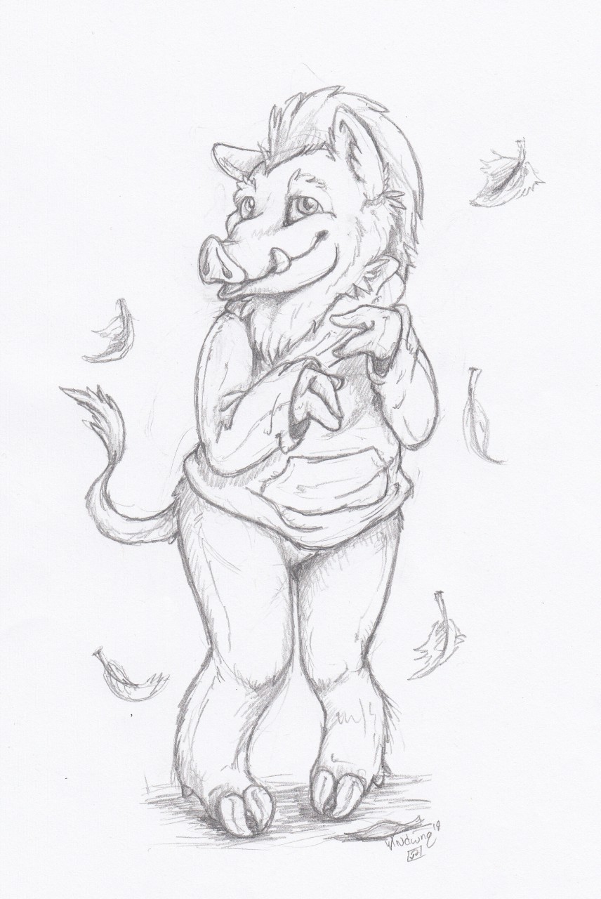 856x1280 Mehndi Boar Sketch By Rikafoxpawzer - Mehndi Sketch