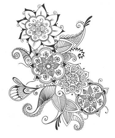376x450 Mehndi Design Latest Sketch 1.0 Apk Androidappsapk.co - Mehndi Sketch