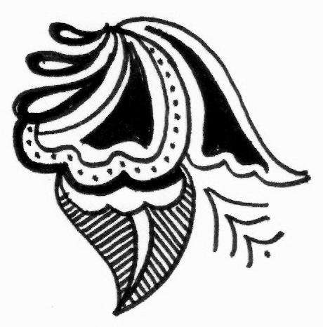 460x466 Latest Mehndi Tattoo Designs Sketch - Mehndi Sketch