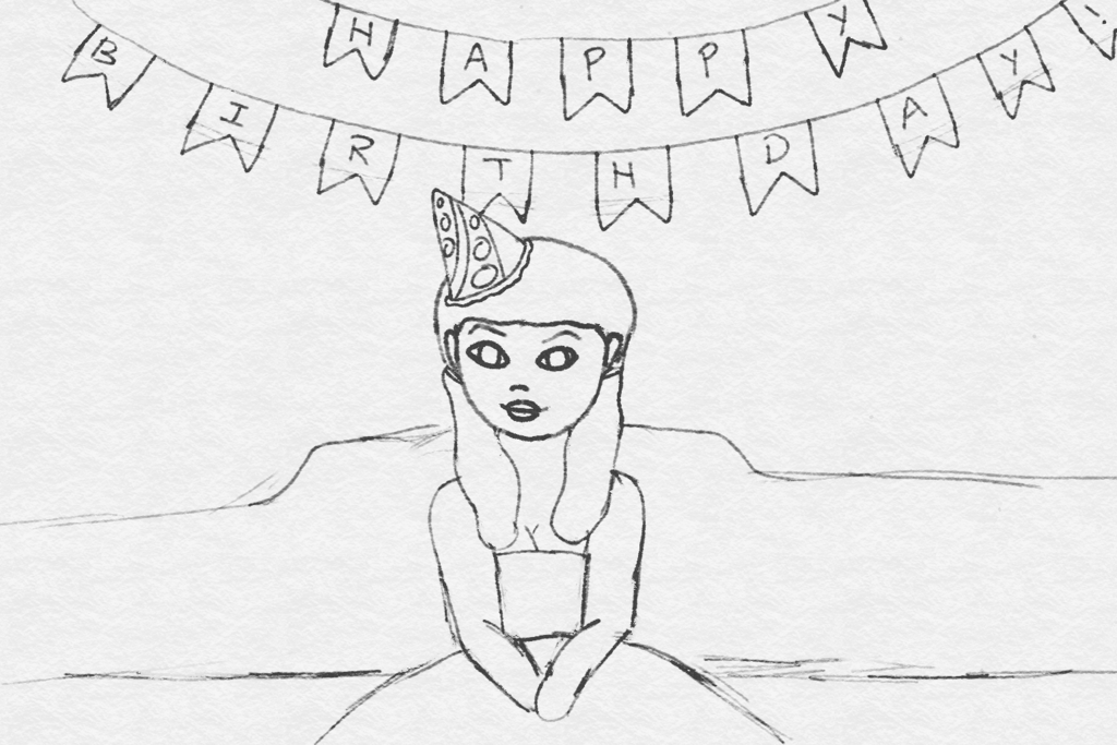 1024x683 Melanie Martinez Rough Sketch By Ivy Potato - Melanie Martinez Sketch