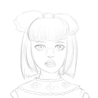 320x320 Quick Melanie Martinez Sketch! - Melanie Martinez Sketch