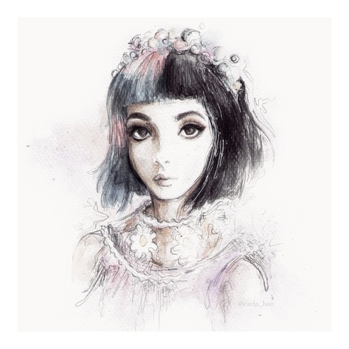 500x500 Melanie Martinez Tumblr Shared By Dead End On We Heart It - Melanie Martinez Sketch