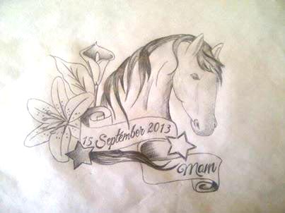 403x302 Tattoo Sketches - Memorial Sketches