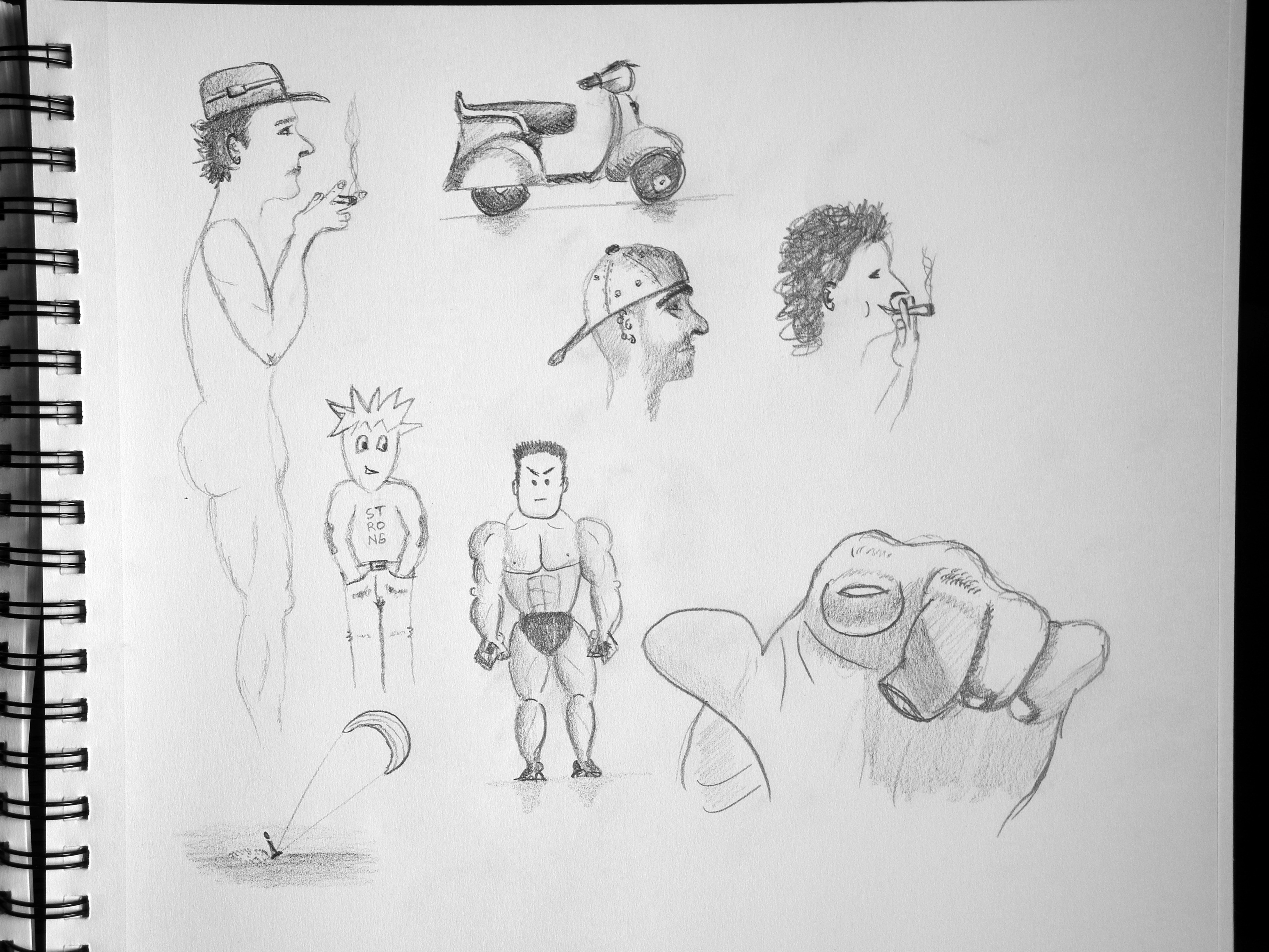 3648x2736 Memory Drawing - Memory Sketches